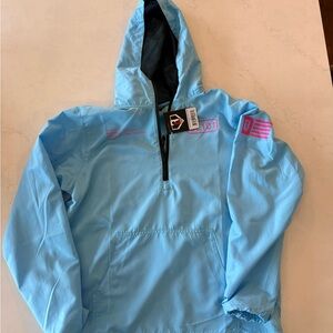 Baseball Lifestyle 101 BL101 Ghost Hooded Windbreaker cotton candy NWT